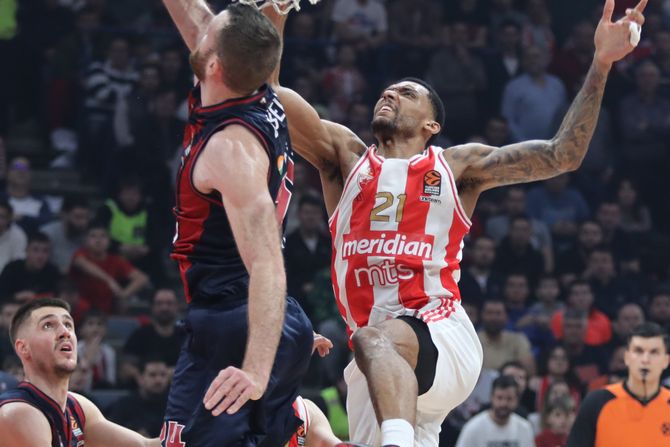 Evroliga košarka KK Crvena Zvezda KK Baskonija Baskonia