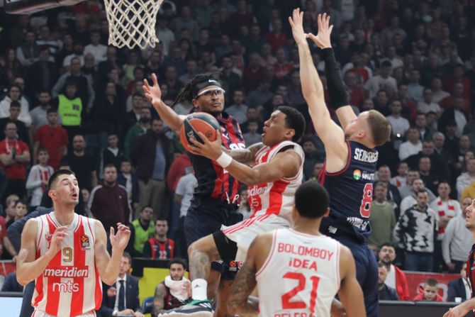 Evroliga košarka KK Crvena Zvezda KK Baskonija Baskonia