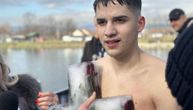 Jovan (18) prvi doplivao do Časnog krsta u Čačku: Sa Zapadne Morave poslata najlepša slika
