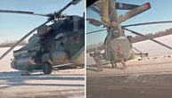 Ruski helikopter Mi-8MTV zakačio dalekovod blizu granice sa Ukrajinom, nestalo struje u četiri oblasti