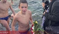 Matija (15) pobednik plivanja za Časni krst u Trebinju: "Osećaj je neverovatan"