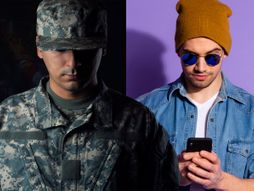 Muškarac u vojsci, i danas