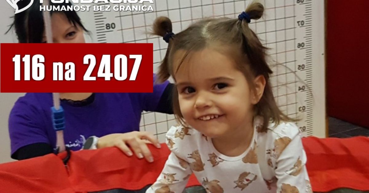 Nađici (7), malenoj lepotici, potrebna je pomoć za brojne tretmane: Ona ne govori, ne hoda, ne koristi ruke