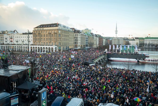 Protest u Hamburgu protiv AfD i desničara