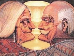 Old Couple or Musician