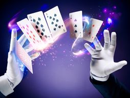 karte, trik, trik sa kartama, magija, mađioničarski trik, mažioničar
