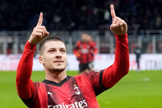 Luka Jović, FK Milan Luka Jović, FK Milan
