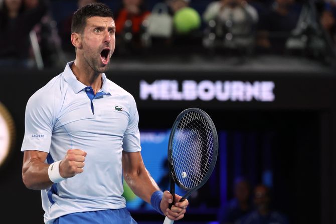 Novak Đoković, Australijan open