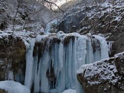 Stara planina, zaleđeni vodopadi