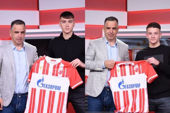 FK Crvena Zvezda, Aleksa Damjanović i Aleksa Petrović