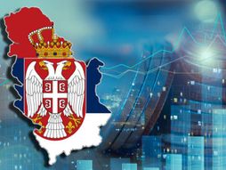 Srbija grafikon rasta porast napredak ekonomija biznis