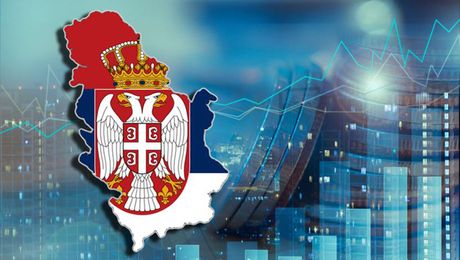 Srbija grafikon rasta porast napredak ekonomija biznis