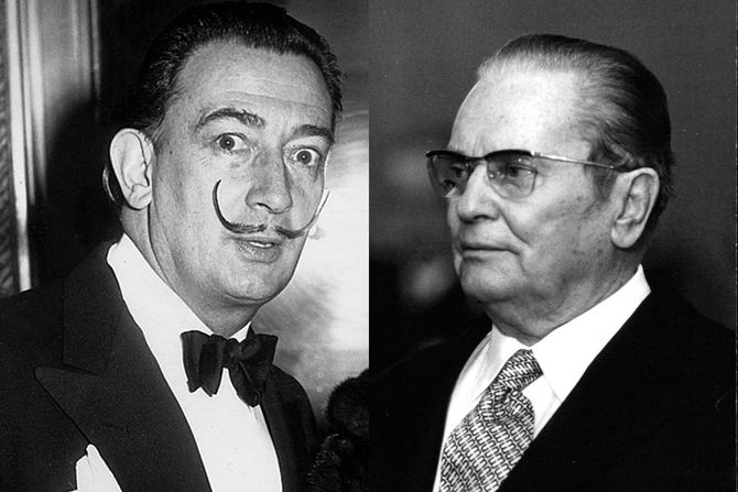 Salvador Dali, Josip Broz Tito