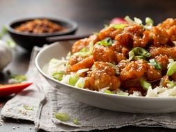 piletina, pikant piletina, piletina sa susamom, piletina i pirinač