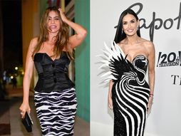 Sofia Vergara, Demi Moore, Mur