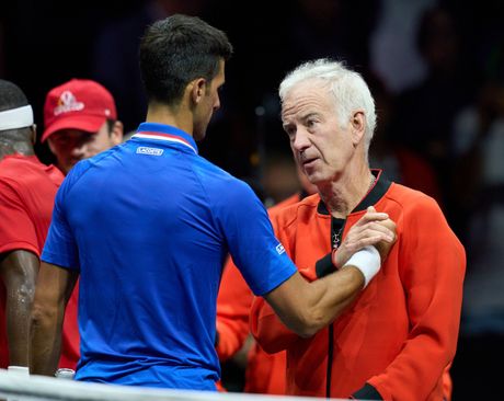 Džon Mekinro, Novak Đoković Džon Mekinro, Novak Đoković