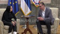 Hvala vam na hrabrosti: Predsednik sa Maricom, koja je nakon porođaja u Sremskoj Mitrovici izgubila bebu