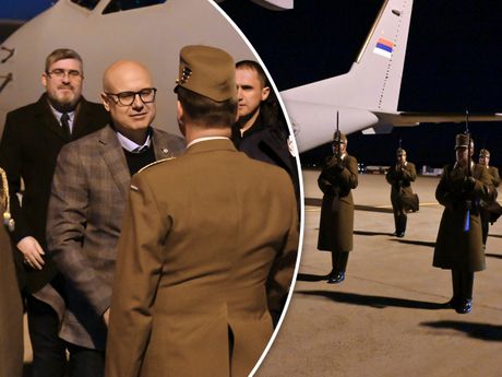 Ministar Vojske Srbije Miloš Vučević Mađarska Budimpešta poseta aerodrom