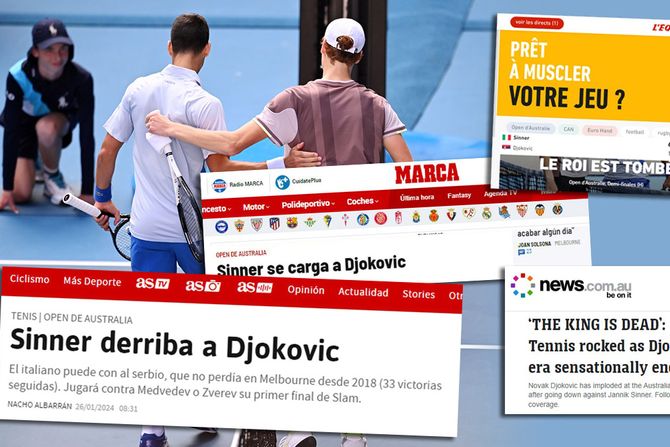 Mediji o porazu Đokovića