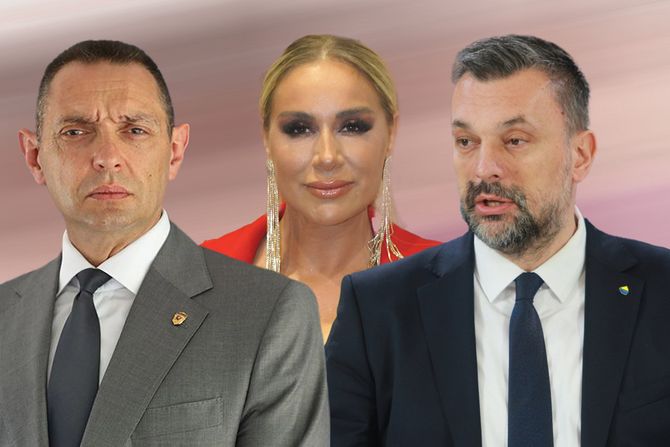 Elmedin Konaković, Selma Bajrami i Aleksandar Vulin