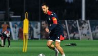 Dobre vesti za Zvezdu: Ivanić počeo da trenira sa ekipom