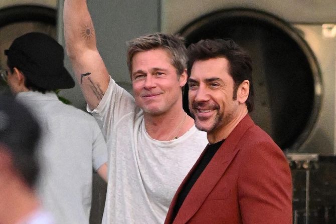 Brad Pitt, Javier Bardem, Bred Pit, Havijer Bardem