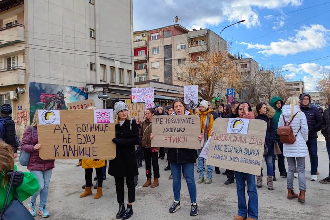 Protest protiv akušerskog nasilja