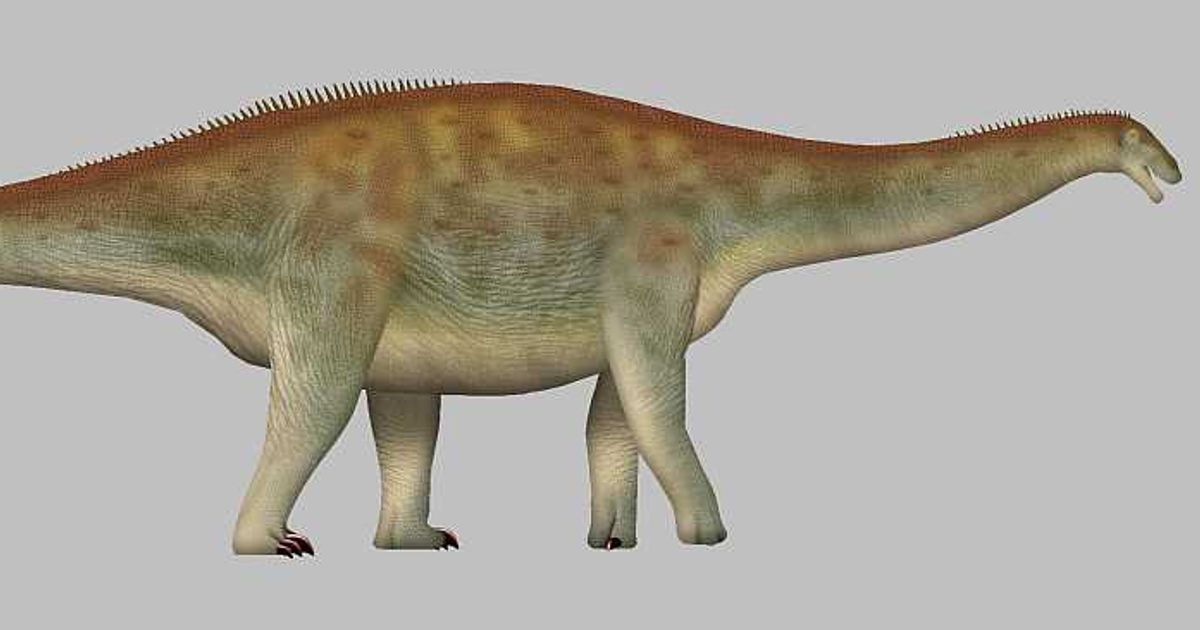 Ogromni „zvezdani gušter“ bio je jedan od poslednjih i najvećih dinosaurusa svoje vrste