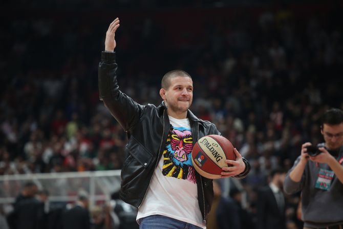 Vaso Bakočević, KK Crvena Zvezda - KK Partizan, Derbi Aba liga Vaso Bakočević, KK Crvena Zvezda - KK Partizan, Derbi Aba liga