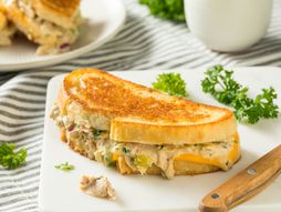 sendvič sa tunjevinom, topli sendvič, topli sendvič sa ribom