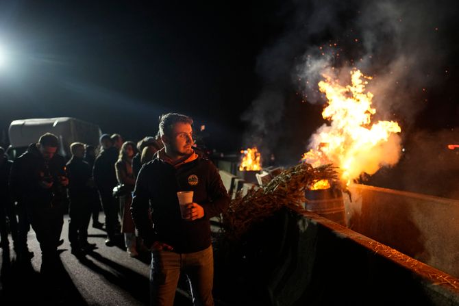 Protest zemljoradnika u Francuskoj