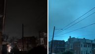 Čudna svetla, pa mrak! Bizarna pojava na nebu uznemirila ljude: Svi pričaju o ovom snimku