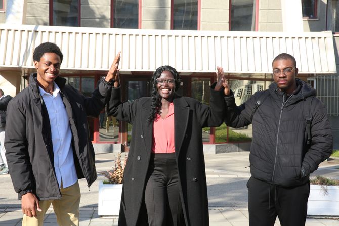 Studenti iz Afrike stanuju u Studentskom gradu