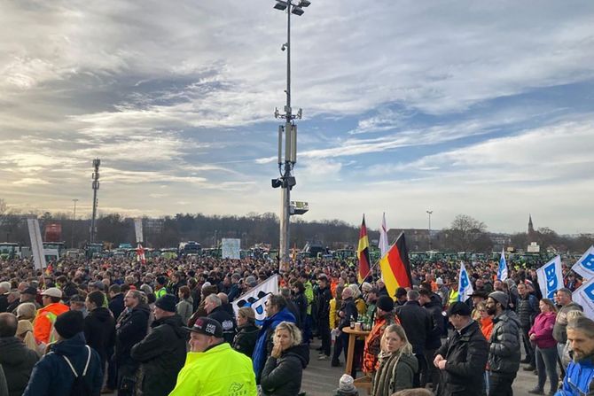 Štutgart, protesti farmera