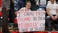 "Dolazim iz Poljske zbog Teodosića": Navijač prevalio kilometre kako bi pratio svog idola