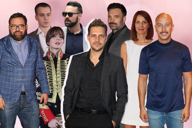 Miloš Avramović,  Pavle Mensur, Nina Janković, Miodrag Radonjić, , Ivan Bosiljčić, Nada Macanković, Miloš Trojpec,  i Miloš Biković Miloš Avramović,  Pavle Mensur, Nina Janković, Miodrag Radonjić, , Ivan Bosiljčić, Nada Macanković, Miloš Trojpec,  i Miloš Biković