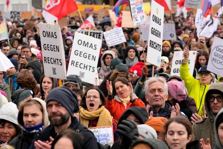 Nemačka protesti  Berlin Nemci protestuju protiv krajnje desnice