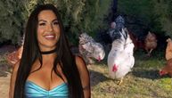 Seka Aleksić pokazala kokošinjac: U dvorištu šeta živina, pevačica presrećna zbog prizora
