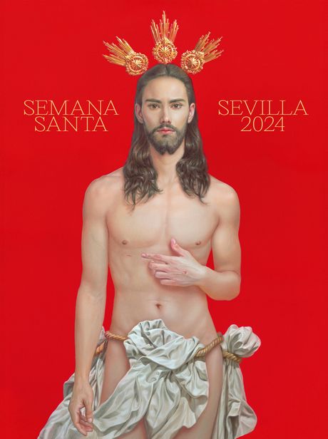 Španija uskršnji poster Isus