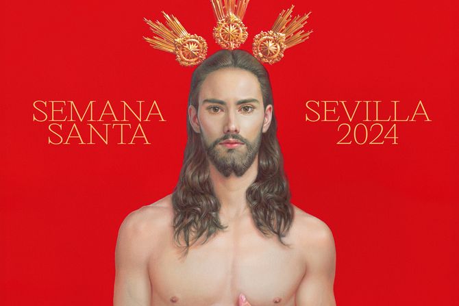 Španija uskršnji poster Isus Španija uskršnji poster Isus