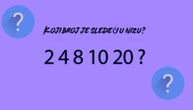 Možete li da rešite ovu zagonetku: Koji je poslednji u nizu brojeva? ​
