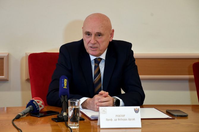 Nebojša Arsić, rektor Univerziteta u Prištini