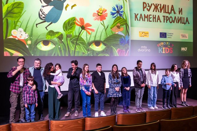 Održana premijera animiranog filma “Ružica i kamena trolica” u mts Dvorani