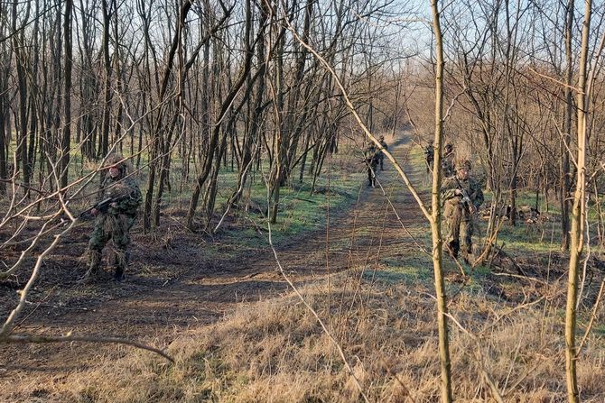 Praktična obuka kandidata za podoficire Vojske Srbije