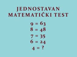 Matematički test