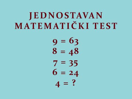 Matematički test