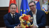 Vucic and Chinese ambassador Li Ming talk about strong momentum in relations between the two countries