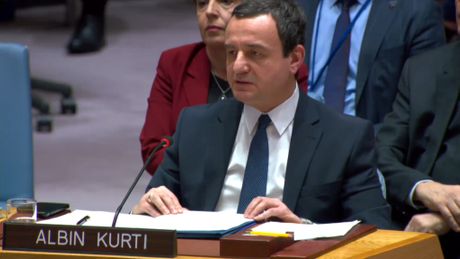 Albin Aljbin Kurti Savet bezbednosti UN
