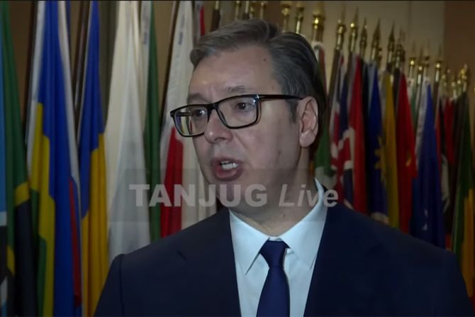 Aleksandar Vučić UN izjava