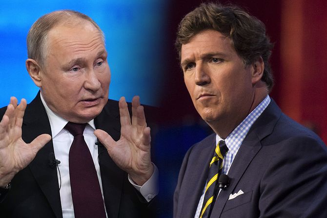 Vladimir Putin Taker Karlson Tucker Carlson